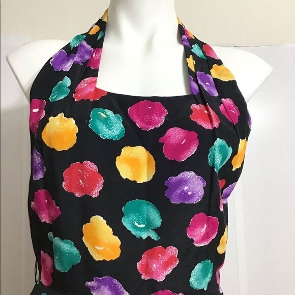 Vintage R.J Stevens by Carol Escritor Sleeveless Square Neck Romper Size 8 - Picture 5 of 14